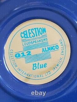 Slightly Used Celestion G12 Blue Alnico 8 Ohm Guitar Speaker! Sounds amazing