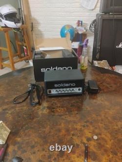 Soldano Slo Mini 30W Guitar Amplifier Head Black Open Box Played Once