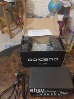Soldano Slo Mini 30W Guitar Amplifier Head Black Open Box Played Once