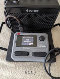 Sonicake / Donner Portable Mini Electric Guitar Amplifier Fender Cables Desktop
