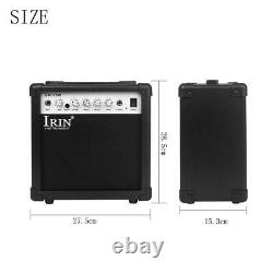Speaker IRINGA-20W Mini Amplifier Portable Suitable for Electric Guitar 3Band EQ