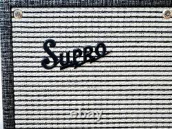 Supro 1799 Black Magick Statesman 2x12 Guitar Amp Extension Speaker Cabinet BD12