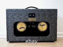 Supro 1799 Black Magick Statesman 2x12 Guitar Amp Extension Speaker Cabinet BD12