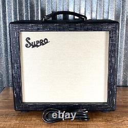 Supro USA 1612RT Amulet 1x10 1, 5, 15 Watt All Tube Guitar Combo Amplifier Used