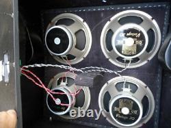 Switchable speaker cab cabinet jack plate stereo/mono wires Marshall Line 6 etc$