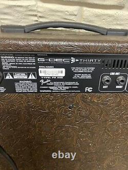 TESTED Fender G-Dec 30 Electric Guitar Modeling Amplifier Amp Rhythm Trainer