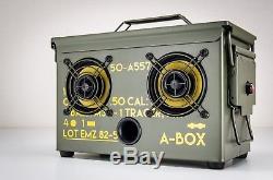 THE ORIGINAL AMMO CAN BOOMBOX Bluetooth Speaker 2019 THODIO. 50 CAL A-BOX