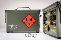 THE ORIGINAL AMMO CAN BOOMBOX Bluetooth Speaker 2019 THODIO. 50 CAL A-BOX