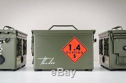 THE ORIGINAL AMMO CAN BOOMBOX Bluetooth Speaker 2019 THODIO. 50 CAL A-BOX