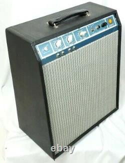 TONE MACHINE! Harmony H305A 1960's Tube Guitar Amp In Fender Cab with12 Speaker