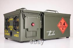 The Original Ammo Can Speaker. 50 CAL A-BOXT OLIVE DRAB