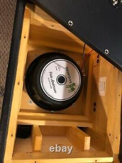 Thiele ported passive cab cabinet with Pete Anderson HempDog speaker, Tuki cover