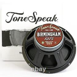 ToneSpeak Birmingham 1275 12 Guitar Speaker / 75 Watt / 8 Ohm with Box