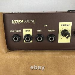 ULTRASOUND AG-30 Acoustic Guitar Amplifier 30W 1X8 Coaxial Tested Great Sound