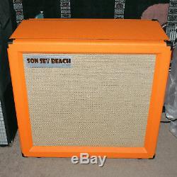 UN-LOADED 3x12 SonSetBeach SSB312 Orange Speaker Cab Use Your Speakers! NEW