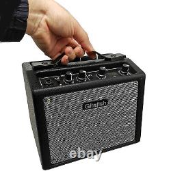 US Rechargeable Portable Electric Guitar Amplifier Speaker Amp Bass Distortion
