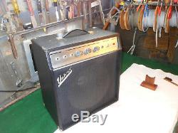 Univox U-45T Tube Guitar Amplifier Combo Amp Tremelo Jensen 12 Speaker