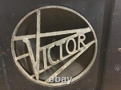 VINTAGE 1940s VICTOR SPEAKER & CABINET FOR PROJECTOR GUITAR AMPLIFIER 12 PARTS
