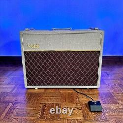 VOX AC30HW2X Hand-Wired 2-Channel 30W 2x12 Combo Amp with Alnico Blue Speakers