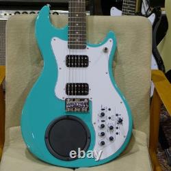 VOX APC-2 Aqua Green Mini Guitar with Built-in Amplifier, Effects, and Rhythm Ma