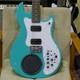 Vox Apc-2 Aqua Green Mini Guitar With Built-in Amplifier, Effects, And Rhythm Ma