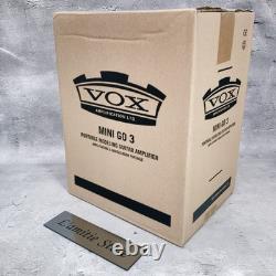 VOX MINI GO 3 VMG-3 Digital Modeling Guitar Amplifier 3W Iron Blue