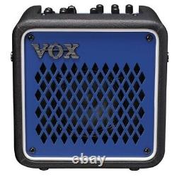 VOX MINI GO 3 VMG-3 Digital Modeling Guitar Amplifier 3W Iron Blue Genuine