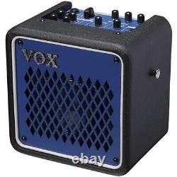 VOX MINI GO 3 VMG-3 Digital Modeling Guitar Amplifier 3W Iron Blue Genuine