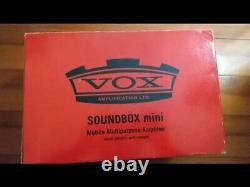 VOX Soundbox mini RED amplifier with stereo specifications