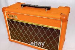 VOX V9106 Pathfinder10 Guitar Amplifier Orange limited color Working Good