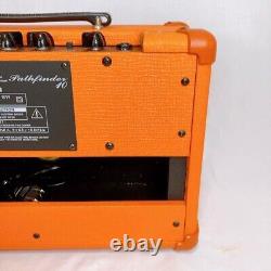 VOX V9106 Pathfinder10 Guitar Amplifier Orange limited color Working Good