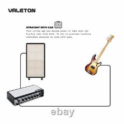 Valeton Bass Guitar Amp Pedal with Chorus Distortion Overdrive Asphalt TAR-20B