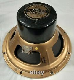 Vintage 1960's Vox 16 ohm Gold 12 Bulldog Speaker Each 2 available