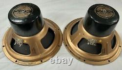 Vintage 1960's Vox 16 ohm Gold 12 Bulldog Speaker Each 2 available