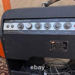 Vintage 1960s Burns Orbit 3 Three 3x10 Guitar Amplifier Combo Pedal No Speakers