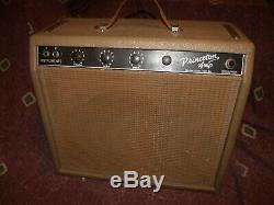 Vintage 1962 Fender brownface Princeton tube Guitar Amplifier with12 speaker