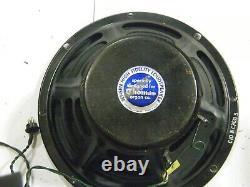 Vintage 1963 Jensen C10N 8ohm speaker in original condition VIDEO ADDED