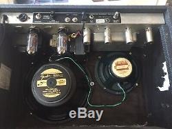 Vintage 1968 Fender Band Master Tube Guitar Amplifier Amp AB763, 12 8 Speakers