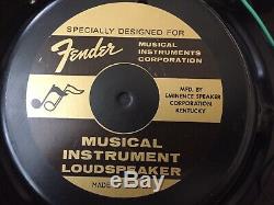 Vintage 1968 Fender Band Master Tube Guitar Amplifier Amp AB763, 12 8 Speakers