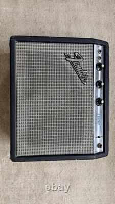 Vintage 1970 Fender Silverface Champ Tube Guitar Amplifier All Original