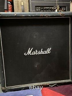 Vintage 1970s Marshall 2x12 McKenzie Speakers Model 2196 Cabinet