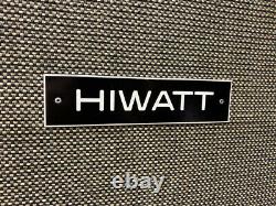 Vintage 1971 Hiwatt SE4122 4×12 Guitar Amplifier Speaker Cabinet with Fane 12242