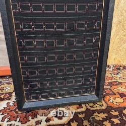 Vintage 1973 WEM 2x12 Guitar Amplifier Speaker Column with Celestion G12S 1970s