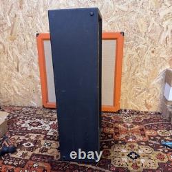 Vintage 1973 WEM 2x12 Guitar Amplifier Speaker Column with Celestion G12S 1970s