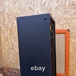 Vintage 1973 WEM 2x12 Guitar Amplifier Speaker Column with Celestion G12S 1970s