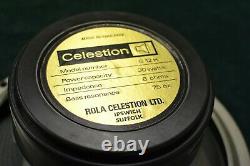 Vintage 1976 Celestion G12H T1234 Guitar Speaker Driver Black Back