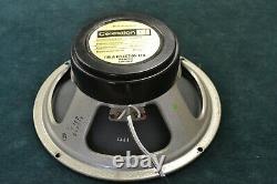 Vintage 1976 Celestion G12H T1234 Guitar Speaker Driver Black Back Sares/Repairs