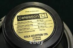 Vintage 1976 Celestion G12H T1234 Guitar Speaker Driver Black Back Sares/Repairs