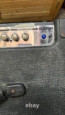 Vintage 1990 Kustom Kba65 65w Mosfet Bass Guitar Amplifier 12 Celestion Driver