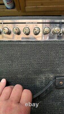 Vintage 1990 Kustom Kba65 65w Mosfet Bass Guitar Amplifier 12 Celestion Driver